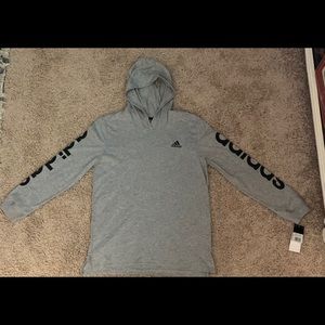 Adidas long sleeve hooded shirt